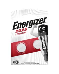 ENERGIZER Jednorázová lithiová baterie CR2025, 2-pack