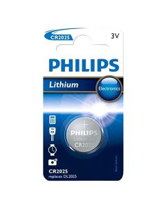 PHILIPS Jednorázová lithiová baterie CR2025, 1-pack