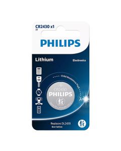 PHILIPS Jednorázová lithiová baterie CR2430, 1-pack