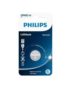 PHILIPS Jednorázová lithiová baterie CR1632, 1-pack
