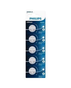 PHILIPS Jednorázová lithiová baterie CR2032, 5-pack