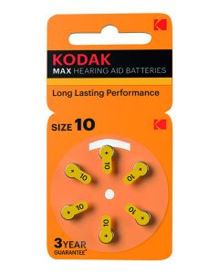 Kodak Jednorázová zinkovzdušná baterie P10, 6-pack
