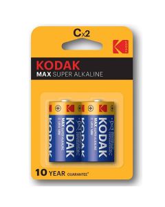 Kodak MAX SUPER Jednorázová alkalická baterie LR14, 2-pack