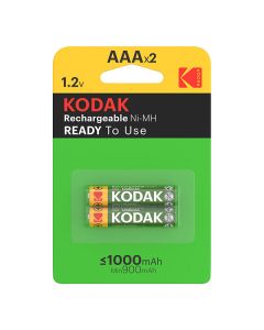 Kodak Nabíjecí Ni-MH baterie AAA, 2-pack