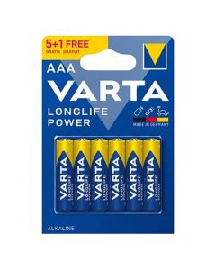 Varta Jednorázová alkalická baterie AAA, 6-pack