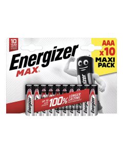 ENERGIZER MAX Jednorázová alkalická baterie AAA, 10-pack