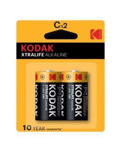 Kodak XTRALIFE Jednorázová alkalická baterie LR14, 2-pack
