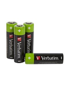 Verbatim Nabíjecí Ni-MH baterie AA, 4-pack