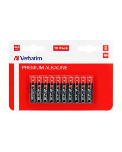 Verbatim Jednorázová alkalická baterie AAA, 10-pack