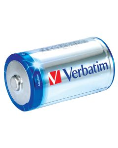 Verbatim Jednorázová alkalická baterie C, 2-pack
