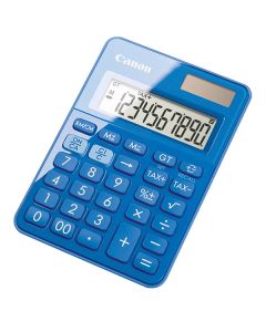 Canon Kalkulačka LS-100KB-BL, modrá, stolní, desetimístná