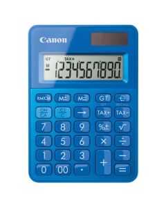 Canon Kalkulačka LS-100K, modrá, stolní, desetimístná