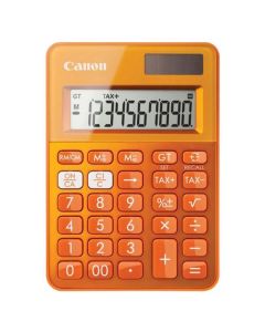 Canon Kalkulačka LS-100K, oranžová, stolní, desetimístná