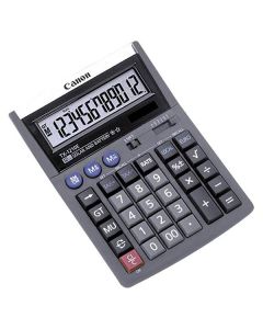 Canon kalkulačka TX-1210E DBL EMEA, šedá, kapesní, dvanáctimístná