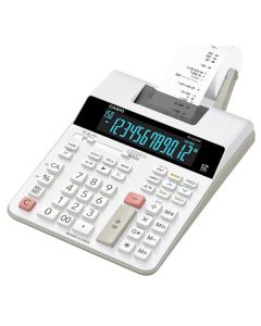 Casio Kalkulačka FR 2650 RC, bílá, dvanáctimístná, síťové napájení