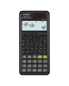Casio Kalkulačka FX 85 ES Plus E2, černá, školní, s duálním napájením