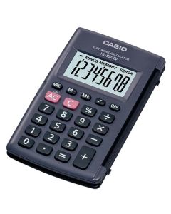 Casio Kalkulačka HL 820LV BK, černá, kapesní, osmimístná