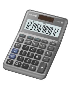 Casio Kalkulačka MS 120 FM, stříbrná, stolní s výpočtem DPH, marže, procent včetně zisku