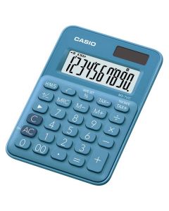 Casio Kalkulačka MS 7 UC BU, modrá, desetimístná, duální napájení