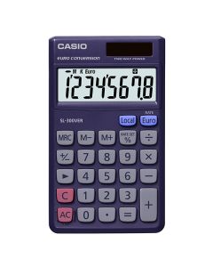 Casio Kalkulačka SL 300 VER, černá, kapesní, osmimístná