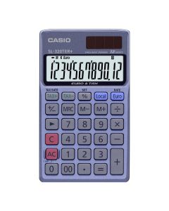 Casio Kalkulačka SL 320 TER+, stříbrná, stolní s převodem měn, výpočtem DPH, výpočtem %
