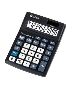 Eleven Kalkulačka CMB1001-BK, černá, stolní, desetimístná, duální napájení
