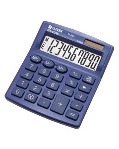 Eleven Kalkulačka SDC810NRNVE, tmavě modrá, stolní, desetimístná, duální napájení
