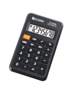 Eleven Kalkulačka LC310NR, černá, kapesní, osmimístná