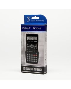 Rebell Kalkulačka RE-SC2040 BX, černá, vědecká