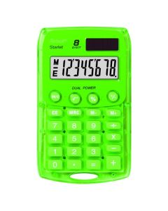 Rebell Kalkulačka RE-STARLETG BX, zelená, kapesní, osmimístná