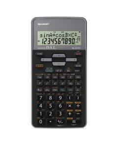 Sharp Kalkulačka EL-531THGY, černá, školní
