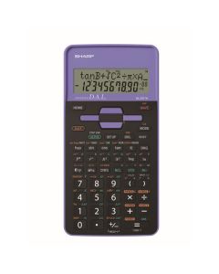 Sharp Kalkulačka EL-531THBVL, fialová, školní