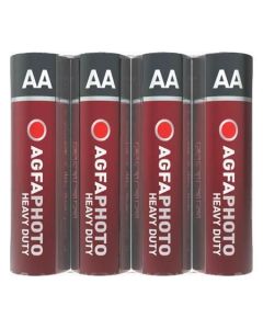 Baterie "Heavy Duty", AA, zinkouhlíková, 4 ks, AGFAPHOTO APFAAS4