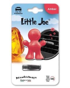 Vůně do auta "Amber", červená, LITTLE JOE 7640186840446