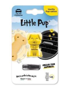 Vůně do auta "Vanilla Pup-sation", žlutá, LITTLE PUP 7640186843584