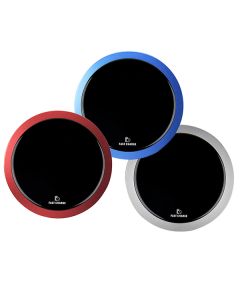All New, Bezdrátová nabíječka, ultra tenká, pro telefon, stříbrná, 5/9V, 10W, ochrana proti přehřátí, Qi