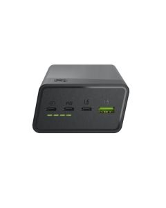 Greencell PowerPlay 30 - černá barva powerbanka s 30, 000mAh, 22.5W, 4 ports