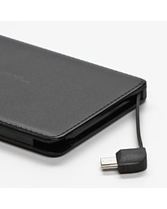 Power Bank, Li-ion, 5V, 5000mAh, nabíjení mobilních telefonů aj., 2xkonektor, černá, DOPRODEJ