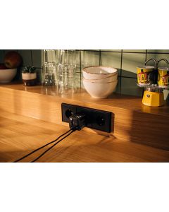 Verbatim, GaN cestovní nabíječka do sítě USB 3.0, USB C, šedá, 65 W, vyměnitelné vidlice C,G,A s integrovaným kabelem