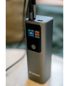 Verbatim, powerbanka s displejem, Charge ,n, Go, 32269, 27000mAh, šedá