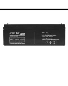 Green Cell AGM baterie 12V 2.3Ah
