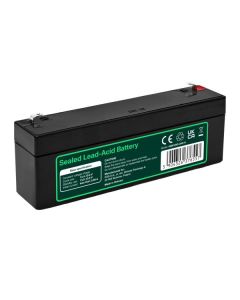 Greencell AGM VRLA 12V 2.5Ah maintenance-free baterie pro cash registers, kamery (178x36x66mm)