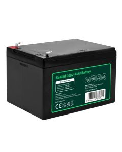 Greencell AGM VRLA 12V 12Ah maintenance-free baterie pro cash registers, kamery (151x98.5x95mm)