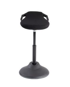 Stolička "Flexy", černá, ergonomická, ALBA MHFLEXY N