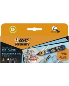 Akrylový popisovač, 4 různé barvy, sada, 1,5-2,3 mm, BIC 527423