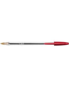 Kuličkové pero "Cristal Original", červená, 0,32 mm, s víčkem, BIC 8373619