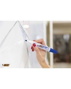 Popisovač na tabuli "Velleda ecolutions", modrá, 1,4 mm, kuželový hrot, BIC 904938