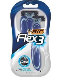 Pánský jednorázový holicí strojek "FLEX 3", 3 ks, BIC 9230432