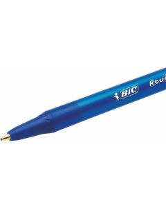 Kuličkové pero "Round Stic Clic", modrá, 0,4 mm, výsuvné, BIC 926376