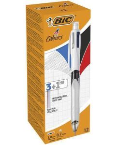 Kuličkové pero a mechanická tužka 2v1 "4 colours", BIC 942104